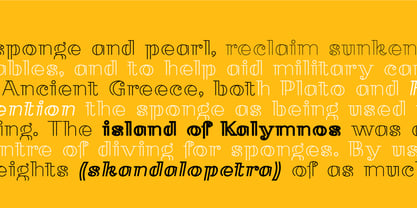Nansouk Font Poster 4