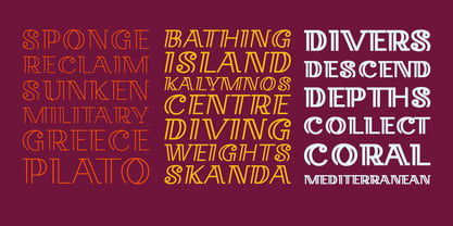 Nansouk Font Poster 5