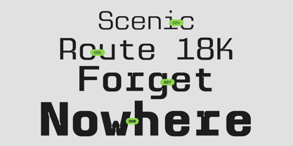 Anacute Font Poster 8
