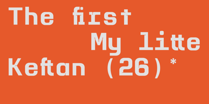 Anacute Font Poster 5