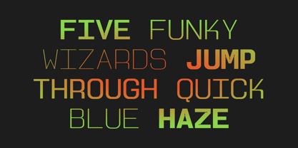 Anacute Font Poster 2
