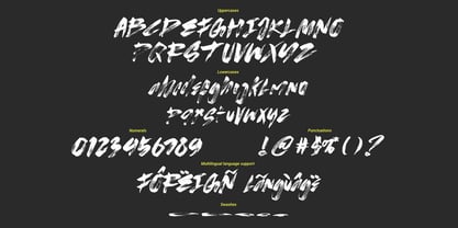 Hypebeast Brush Font Poster 14