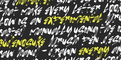 Hypebeast Brush Font Poster 13