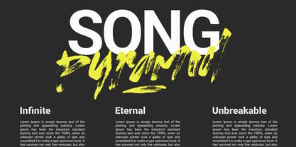 Hypebeast Brush Font Poster 5