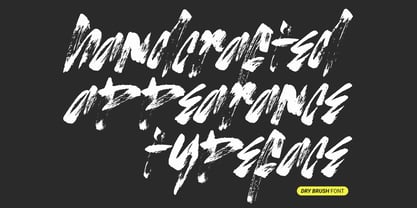Hypebeast Brush Font Poster 8