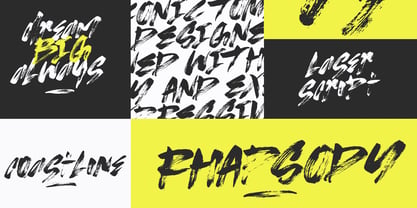Hypebeast Brush Font Poster 3