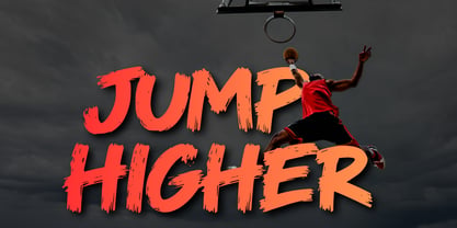 World Brush Font Poster 4