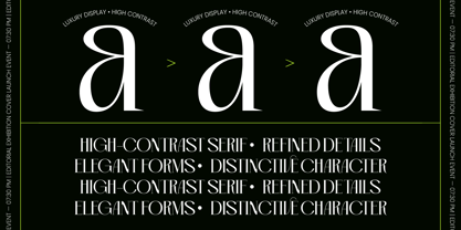 Vekotail Font Poster 7