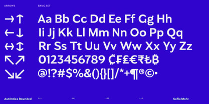Autêntica Rounded Font Poster 9