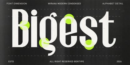 Wirana Font Poster 6