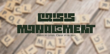Calsio Font Poster 5