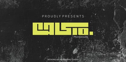 Calsio Font Poster 1