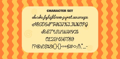 Twisted Noodle Font Poster 5