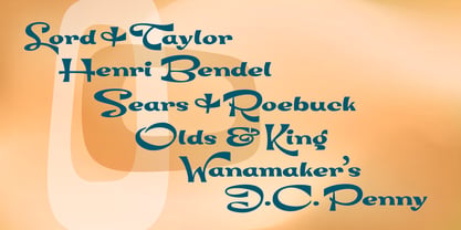 Sauropod Font Poster 7