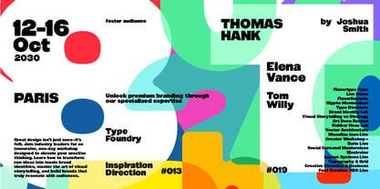 Corta Font Poster 11