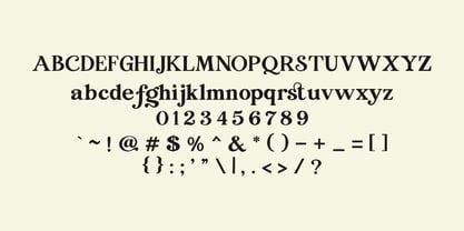 Kenshinton Font Poster 8