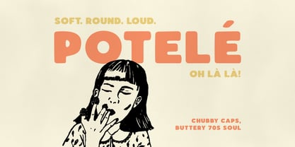 Potelé Font Poster 1