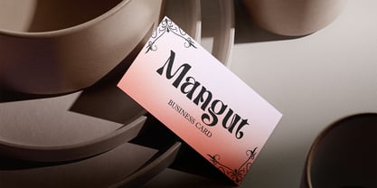 Mangut Font Poster 3