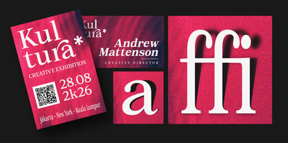 Orchild Serif Font Poster 5