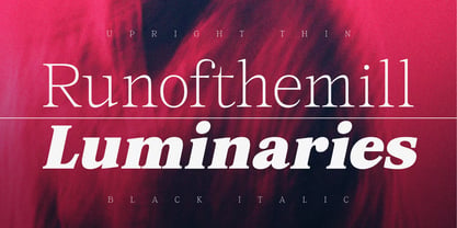 Orchild Serif Font Poster 3
