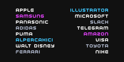Macego Font Poster 13