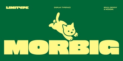 Morbig Font Poster 1