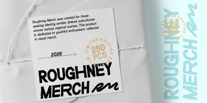 Roughney Font Poster 7