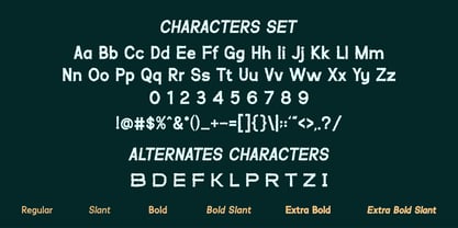 Roughney Font Poster 6