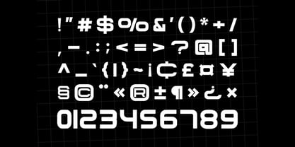 Hyperon Font Poster 3