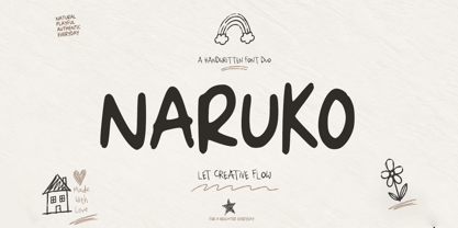 Naruko Font Poster 1