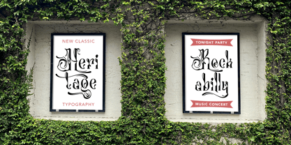 Glorivane Font Poster 2