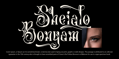 Glorivane Font Poster 7