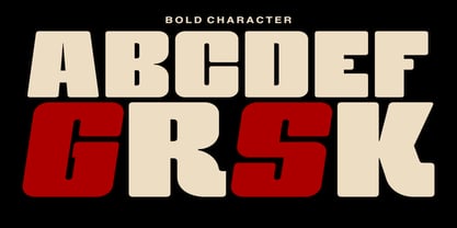 Brikhead Font Poster 2