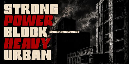 Brikhead Font Poster 4
