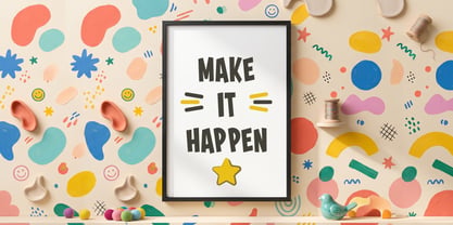 Joyspark Font Poster 4
