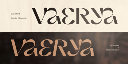 Syora Font Poster 13