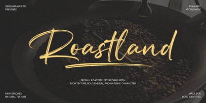 Roastland Font Poster 1