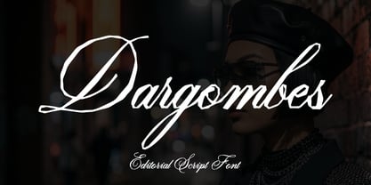 Dargombes Font Poster 1
