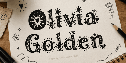 Bellunora Font Poster 3