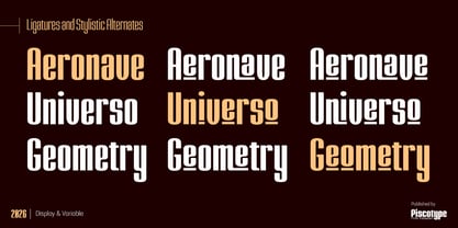 Nazca Font Poster 13