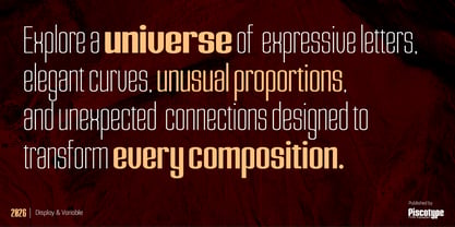 Nazca Font Poster 14