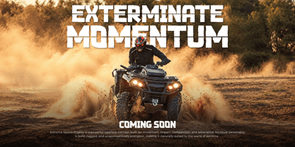 Onex Traki Font Poster 2