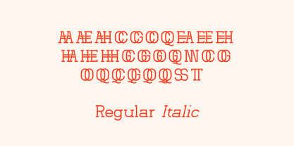 Horizon Path Font Poster 9