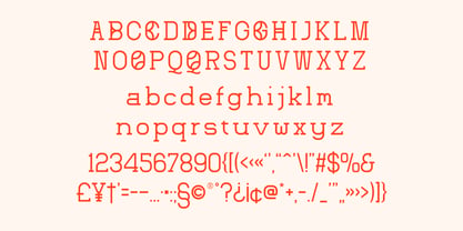 Horizon Path Font Poster 8