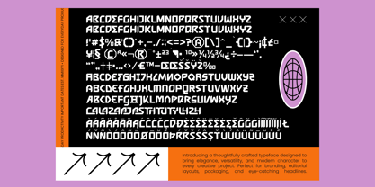 Digital Block Font Poster 10