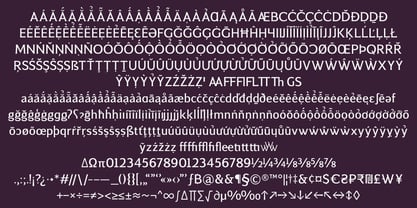 Sodar Font Poster 13