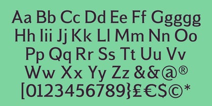 Sodar Font Poster 3