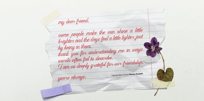 Ranoa Scaloth Font Poster 5