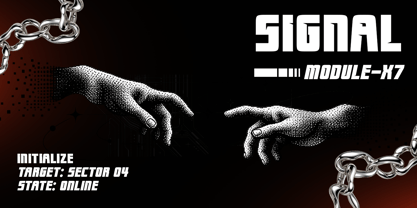 Impact Strike Font Poster 7