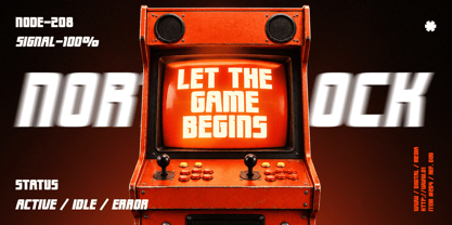 Impact Strike Font Poster 10